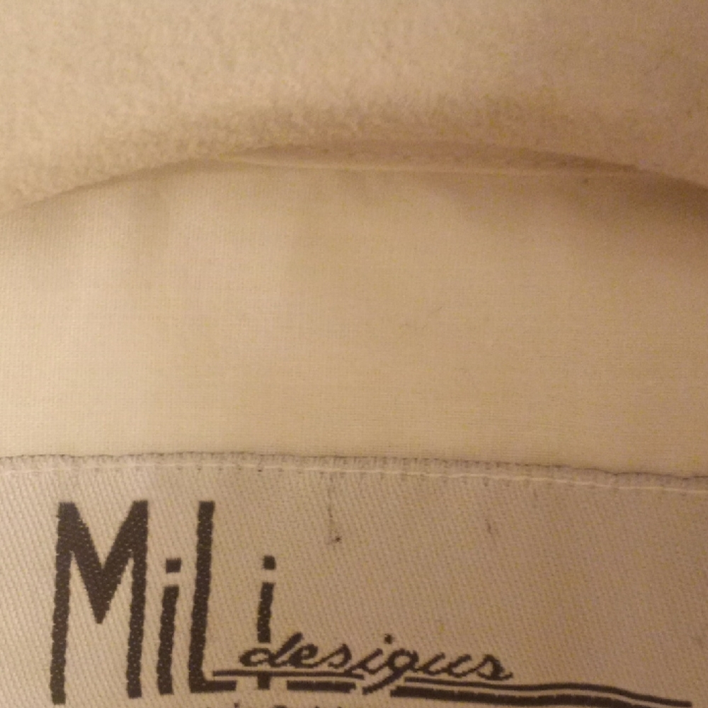 White Star Embellished Women Size PS Shirt HMBC X - Picture 2 of 13